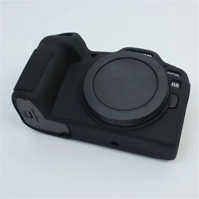For Canon EOS R8 Case Scratch-resistant Silicone Camera Cover Protector - Black - 5