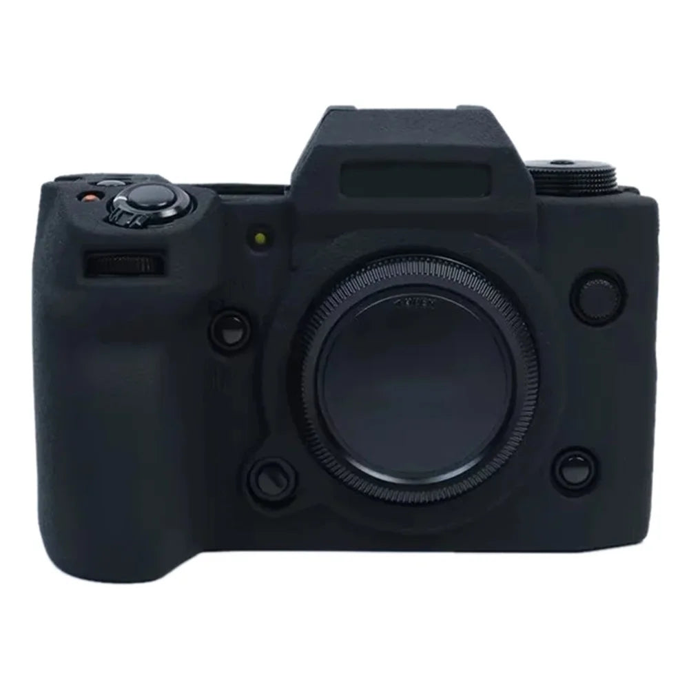For Fujifilm X-H2 / X-H2S Camera Silicone Case Sleeve Dust-proof Protective Cover - Black - 1