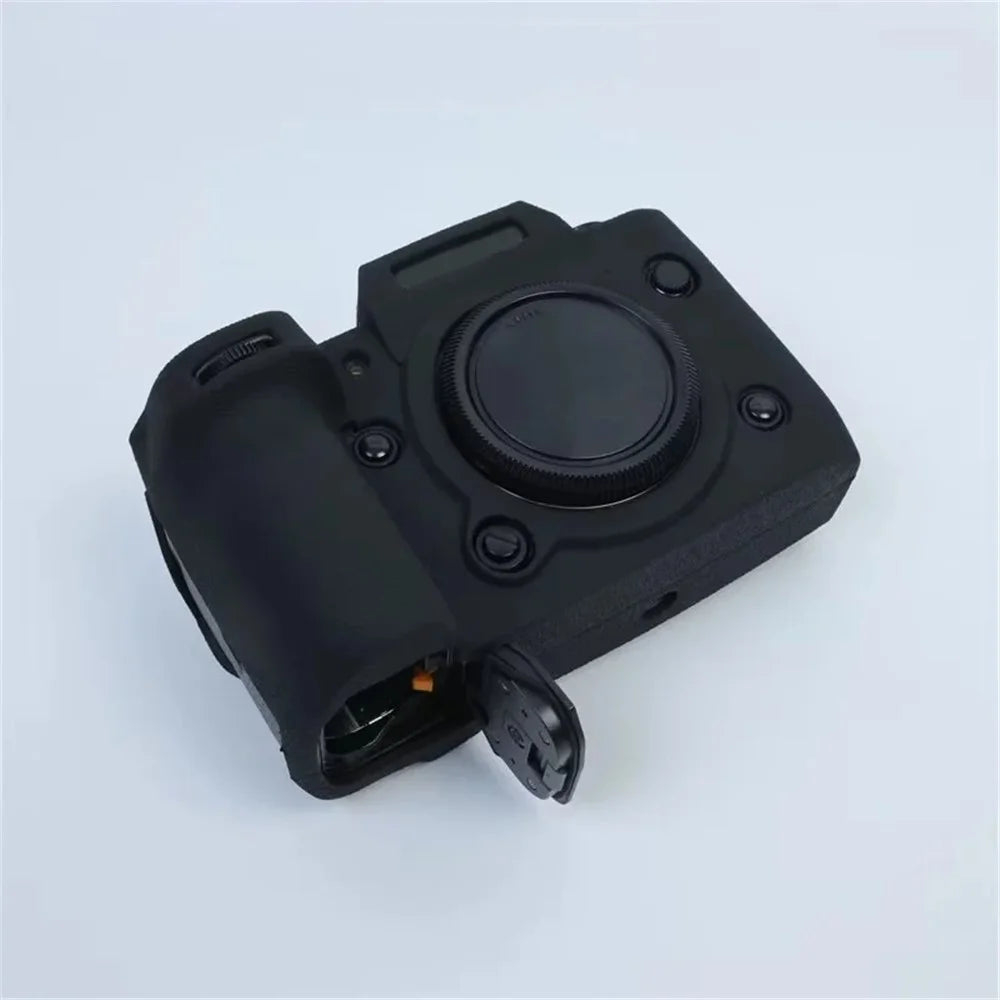 For Fujifilm X-H2 / X-H2S Camera Silicone Case Sleeve Dust-proof Protective Cover - Black - 7