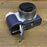 For Sony ZV-E10 PU Leather Bottom Case Battery Opening Design Camera Half Body Cover with Hand Strap - Sapphire - 4