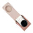 PU Leather Camera Bag for Sony Ricoh Panasonic Vintage Style Camera Case with Shoulder Strap - Pink - 4