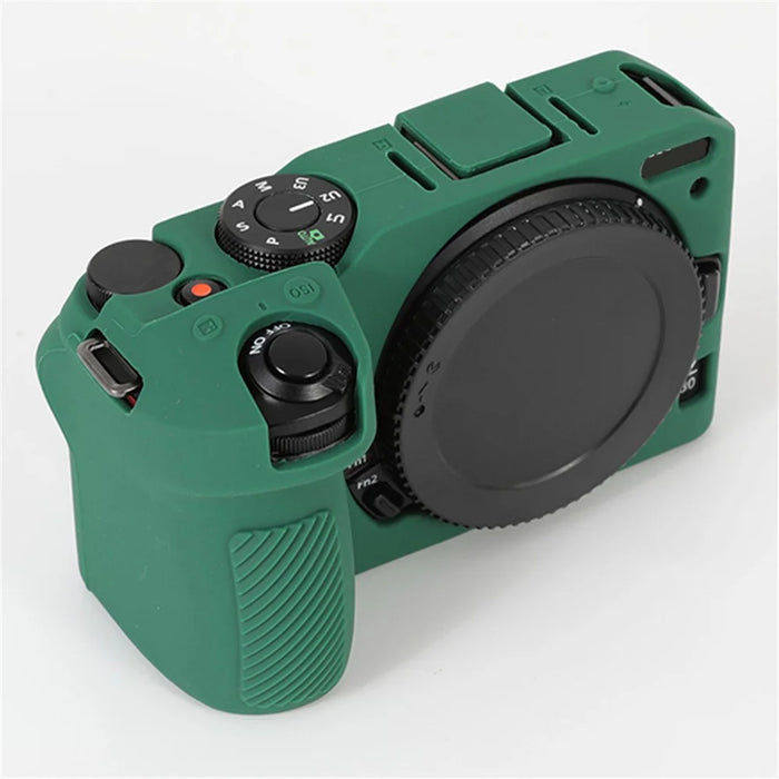 For Nikon Z30 Soft Silicone Protective Case Camera Anti-drop Cover - Green - 7