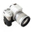 For Canon EOS 200D II / 200D Buffalo Texture PU Leather Bottom Case Anti-scratch Half Body Camera Cover - Black - 2