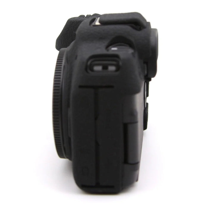 For Canon EOS R8 Dustproof Camera Protector Sleeve Silicone Case Drop Protection Cover - Black - 3