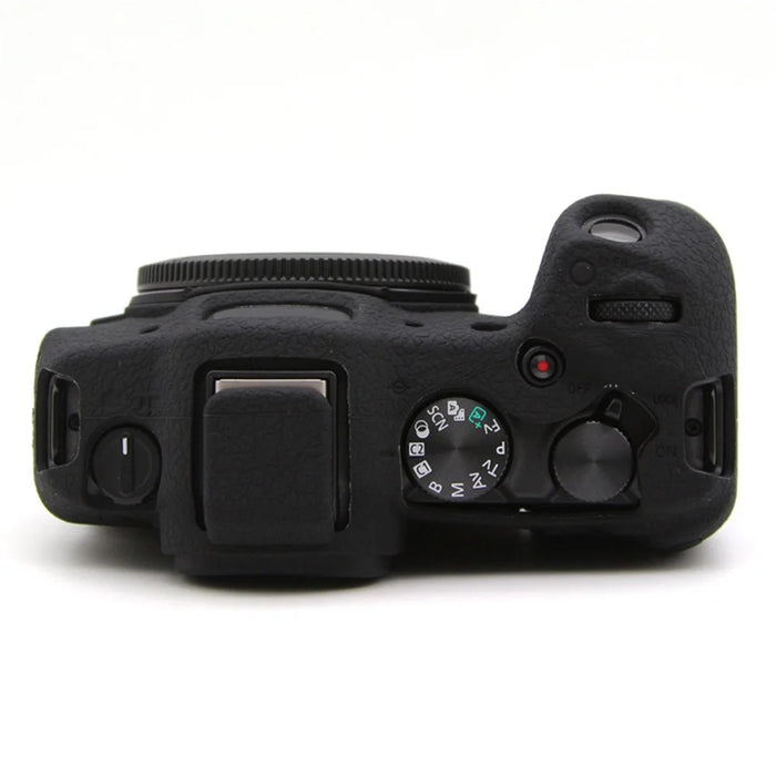 For Canon EOS R8 Dustproof Camera Protector Sleeve Silicone Case Drop Protection Cover - Black - 5