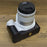 For Canon EOS 200D / 200D II PU Leather Camera Bottom Cover Half Body Case with Screw - Black - 2