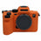 For Sony A7R5 / A7M5 Silicone Case Camera Protector Sleeve Protection Cover - Orange - 1