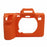 For Sony A7R5 / A7M5 Silicone Case Camera Protector Sleeve Protection Cover - Orange - 6