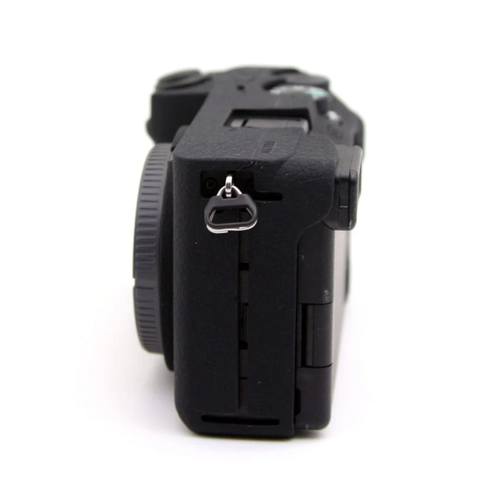For Sony A6700 Textured Case Anti-Scratch Silicone Cover Camera Sleeve - Black - 6