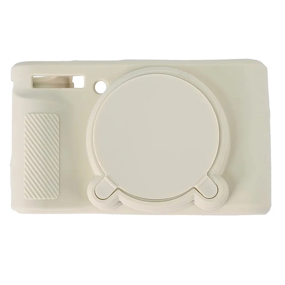 For Canon SX740 / SX730 Soft Silicone Protective Case Anti-drop Camera Cover - Beige - 1