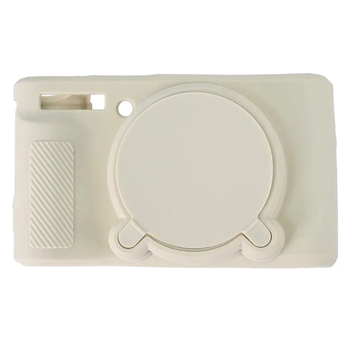 For Canon SX740 / SX730 Soft Silicone Protective Case Anti-drop Camera Cover - Beige - 1