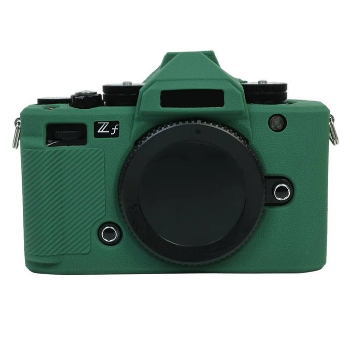 For Nikon Zf Soft Silicone Protective Case Anti-collision Camera Cover - Green - 1