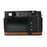 For Fuji X100V Bottom Case Battery Opening Design PU Leather Camera Half Body Cover + Wrist Strap - Coffee - 3