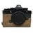 For Nikon ZF PU Leather Camera Bag Battery Opening Anti-drop Protective Case - Khaki - 1