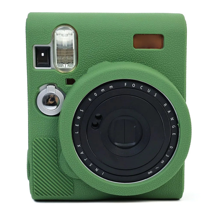 For Fuji Instax Mini 90 Silicone Case Camera Protective Cover Anti-drop Case - Green - 1