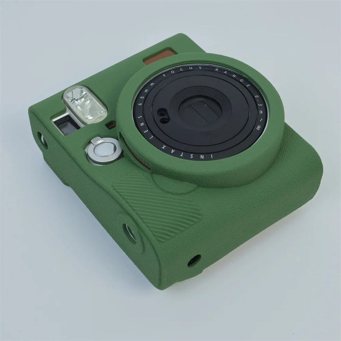 For Fuji Instax Mini 90 Silicone Case Camera Protective Cover Anti-drop Case - Green - 2