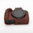 For Canon EOS R50 Silicone Protective Case Soft Anti-collision Camera Cover - Coffee - 6