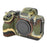 For Sony A7R5 / A7M5 Glossy Camera Cover Drop Protection Soft Silicone Protective Case - Camouflage - 1