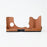 For Fuji XT10 / XT20 / XT30 / XT30 II Leather Camera Case Bottom Half-Body Camera Protective Cover with Strap - Brown - 5