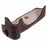 For Canon EOS R50 / R100 Camera Half Body Case PU Leather Bottom Cover with Screw - Coffee - 4