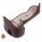 For Nikon Z 30 / Z 50 Anti-Scratch Camera Bottom Cover Screw Design PU Leather Half Body Case - Coffee - 5