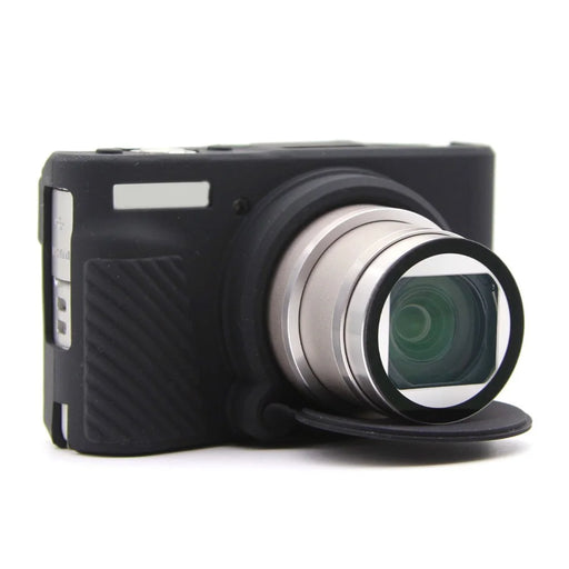 For Canon SX740 HS / SX730 HS Case Anti-Slip Silicone Camera Protective Cover - Black - 2