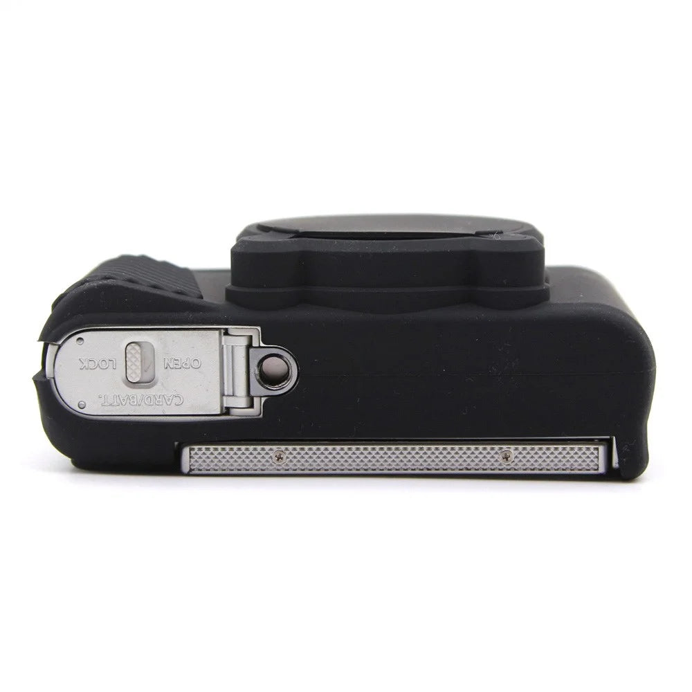 For Canon SX740 HS / SX730 HS Case Anti-Slip Silicone Camera Protective Cover - Black - 5
