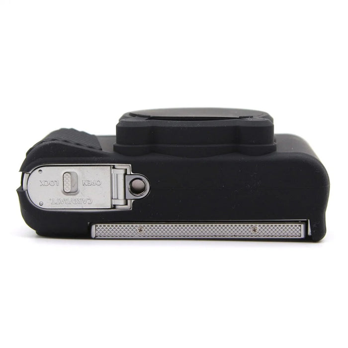 For Canon SX740 HS / SX730 HS Case Anti-Slip Silicone Camera Protective Cover - Black - 5