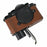 For Nikon Z f Tree Bark Leather Bottom Case Half Camera Cover with Battery Opening - Coffee - 7