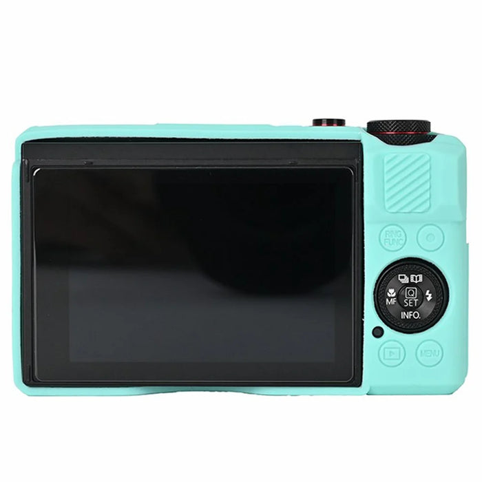 For Canon G7 X Mark II Silicone Protective Case Anti-skid Camera Cover - Blue - 2