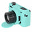 For Canon G7 X Mark II Silicone Protective Case Anti-skid Camera Cover - Blue - 3