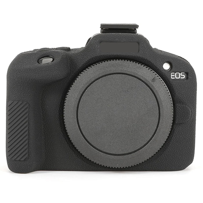 For Canon EOS R100 Case Soft Silicone Cover Anti-skid Camera Protective Shell - Black - 1