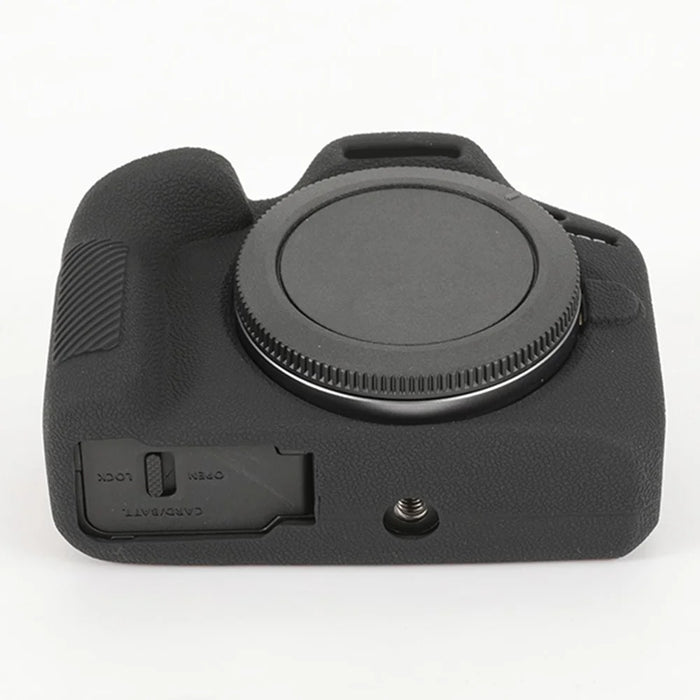 For Canon EOS R100 Case Soft Silicone Cover Anti-skid Camera Protective Shell - Black - 2