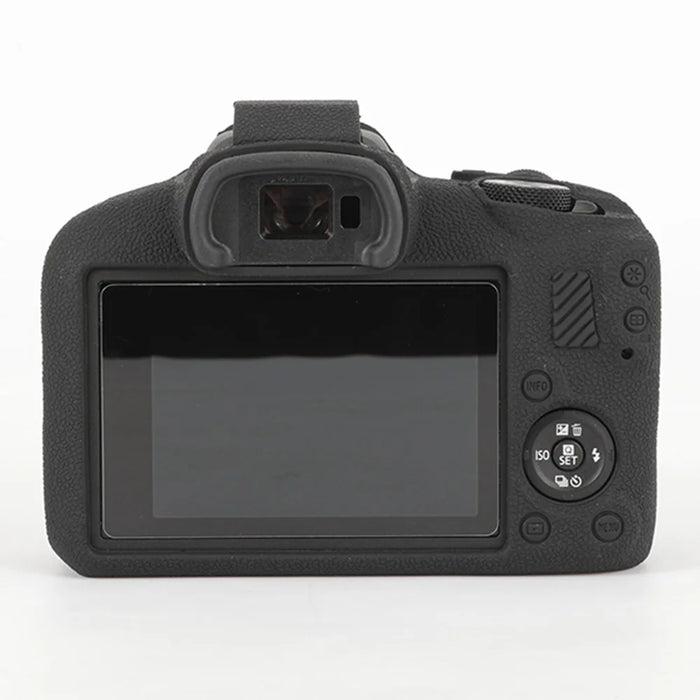 For Canon EOS R100 Case Soft Silicone Cover Anti-skid Camera Protective Shell - Black - 3