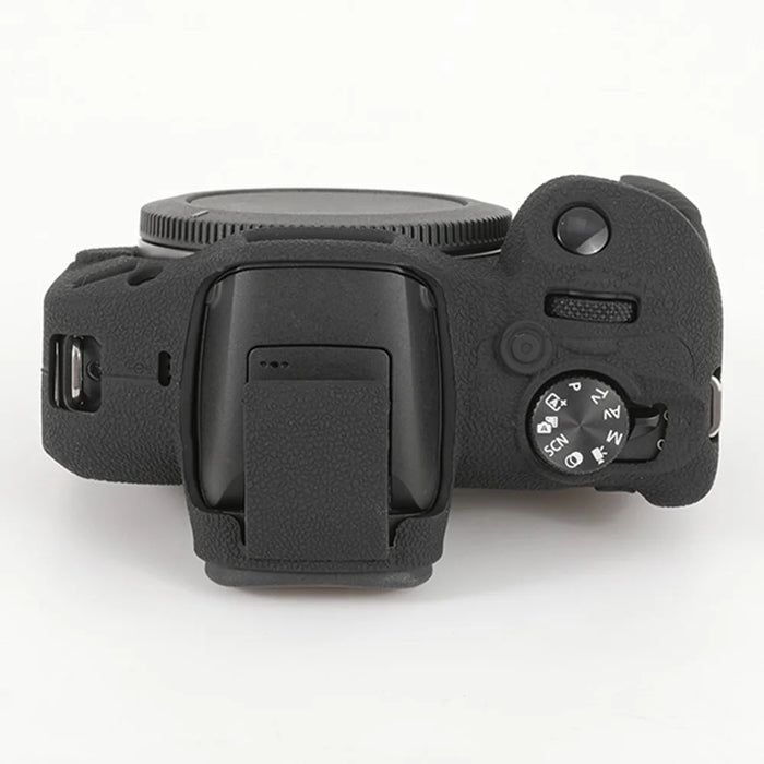 For Canon EOS R100 Case Soft Silicone Cover Anti-skid Camera Protective Shell - Black - 4
