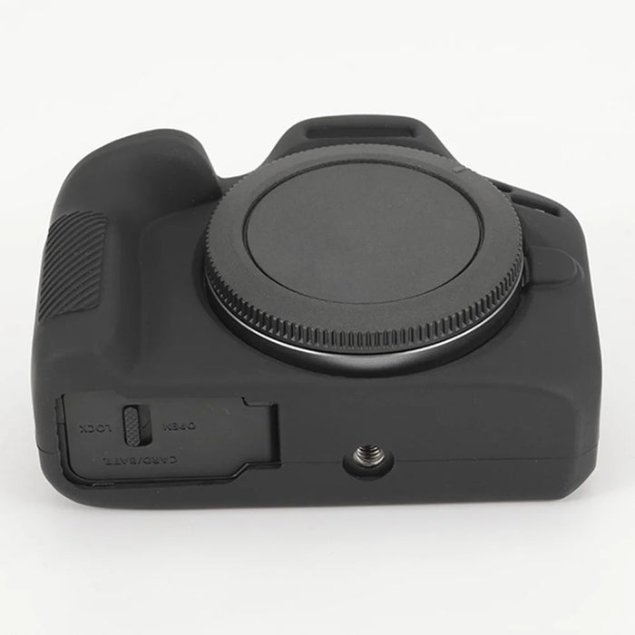 For Canon EOS R100 Anti-skid Camera Cover Soft Silicone Protective Case - Black - 2