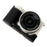 For Sony ZV-E10 Litchi Texture Leather Camera Bag Bottom Case with Battery Opening - Black - 1