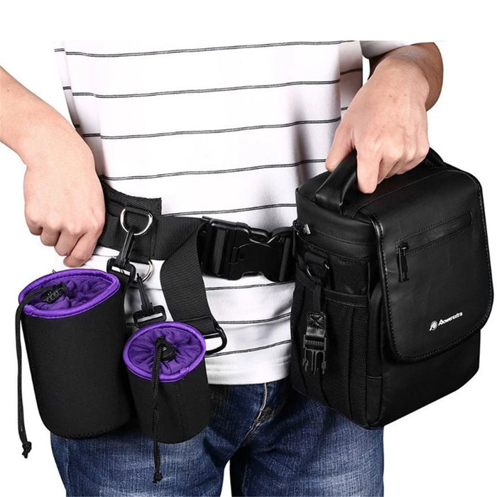 SLR Camera Fixed Belt Adjustable Photography Waistband Mountaineering Lens Bag Holder Hanging Strap - 4