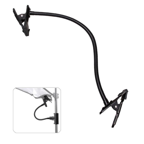 Double-ended Flexible Camera Jaw Clamp Mount Stand Reflector Big Clip Camera Accessories Holder - 1