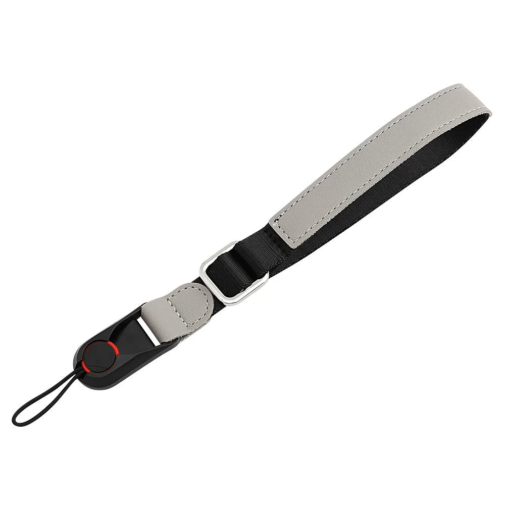 JN-GDII Quick Release Polyester Camera Carrying Strap 29-35cm Telescopic Wrist Strap - Black - 1