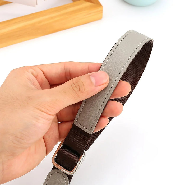JN-GDII Quick Release Polyester Camera Carrying Strap 29-35cm Telescopic Wrist Strap - Black - 6