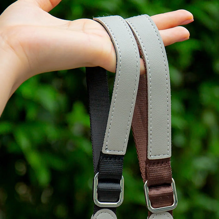 JN-GDII Quick Release Polyester Camera Carrying Strap 29-35cm Telescopic Wrist Strap - Black - 7