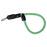 23cm DSLR Camera Carrying Lanyard Braided Nylon PU Leather Quick Release Wrist Strap - Green - 1