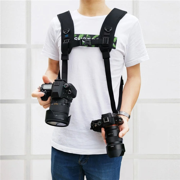 PULUZ PU6002 Double Shoulder Quick Release Camera Strap Camcorder Strap for DSLR SLR Rope - 3