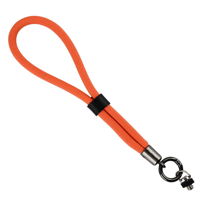 For DJI Osmo Pocket 3 Camera Wrist Strap Braided Nylon Portable Lanyard Hand Strap - Orange - 1