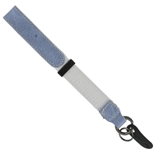 Camera Wrist Strap for Sony  /  Fuji  /  Canon  /  Nikon  /  Panasonic Lychee Pattern Faux Leather Mirrorless DSLR Hand Strap - Blue - 1