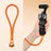21cm Hand Strap for Insta360 Luna Ultra Camera Adjustable Wrist Lanyard Anti-Lost Self-Locking Buckle Polyester Rope - Orange - 1