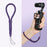 19.5cm Camera Wrist Strap with Self-locking Adjustment Buckle Anti-lost Hand Rope for Action Camera Phone Digital Device - Dark Purple - 1