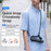 AMAGISN BD54 85cm Steel Wire Quick-Draw Sling Lanyard with 140cm Shoulder Strap for Insta360 Luna Ultra / DJI Pocket 4/3 - Black - 4