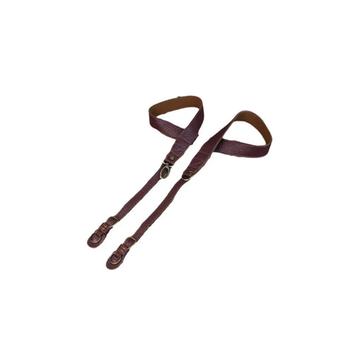 Comfortable Genuine Leather SLR Camera Shoulder Strap Hanging Rope Suitable for Canon Nikon Sony Fujifilm Panasonic - Brown - 1